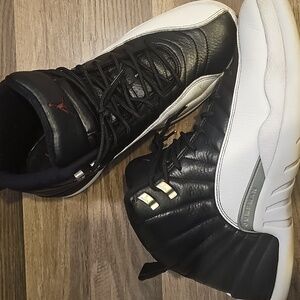 Nike Black and White High-Top Sneakers